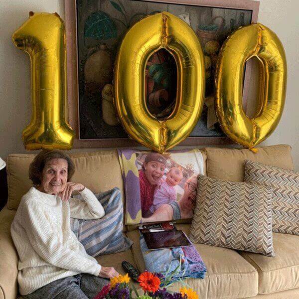 Carlton Fremont, Eunice, celebrates entering the elite ranks of centenarians