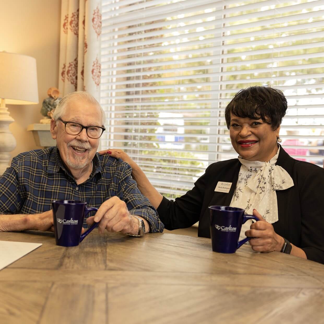 Carlton offers short-term respite stays, independent living, assisted living and memory care